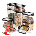 JART AIRTIGHT Food Grade Plastik Airtight Box dengan Tutup Penyimpanan Jar Snack Coffee Bee Kitchen Storage Jar